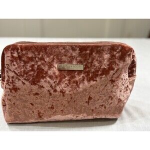 Isabella Scott Sydney Velour Square Dusty Pink Makeup Bag